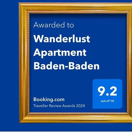 Wanderlust Apartment Baden-Baden Kültér fotó